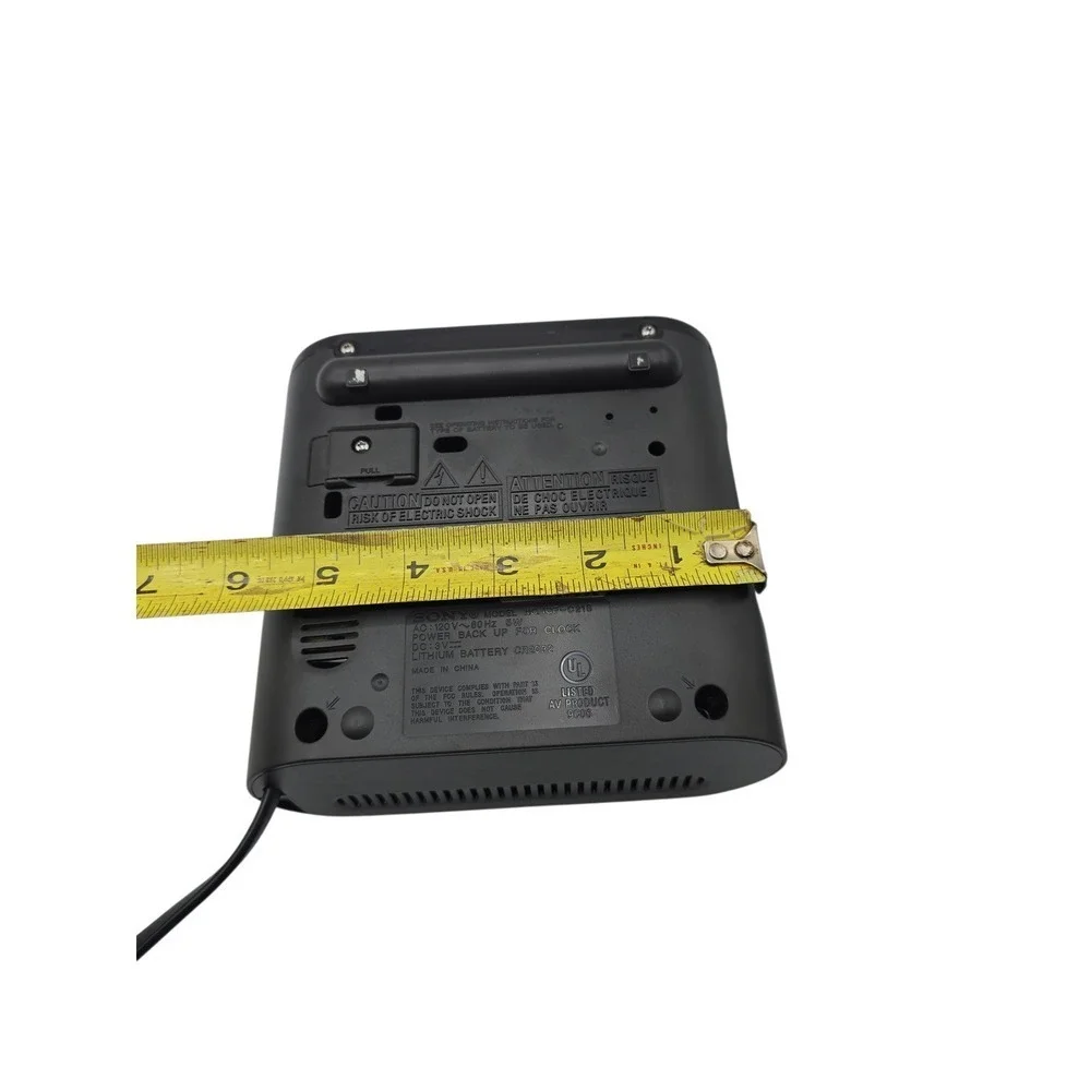 Sony ICF C218 FM AM Clock Radio‎ Dream Machine Auto Time Set Green Display
